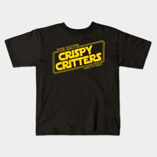 Crispy Critters (Yellow) Kids T-Shirt